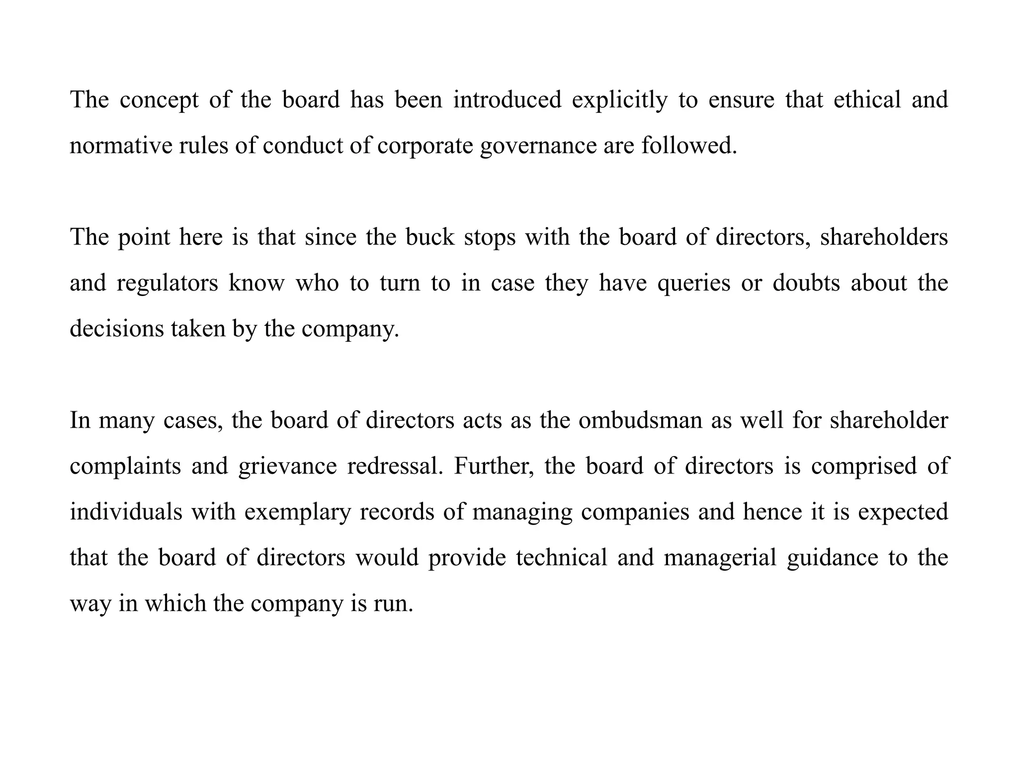 Gallery Detail: Introduction To The Concept Of Board Of Directors Pptx
