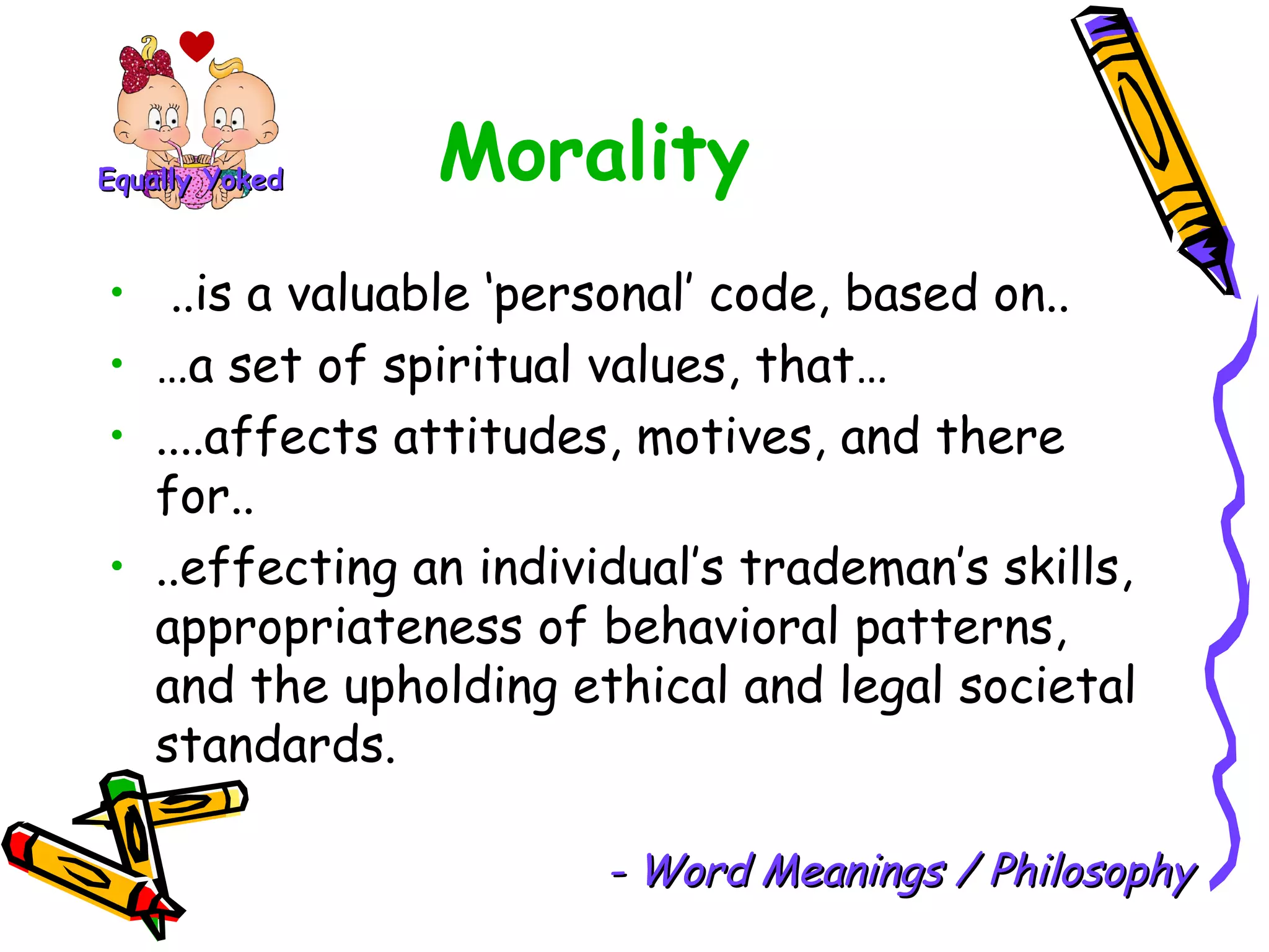 Introduction to the Equally Yoked Coupleship Liberal Arts & Humanit…