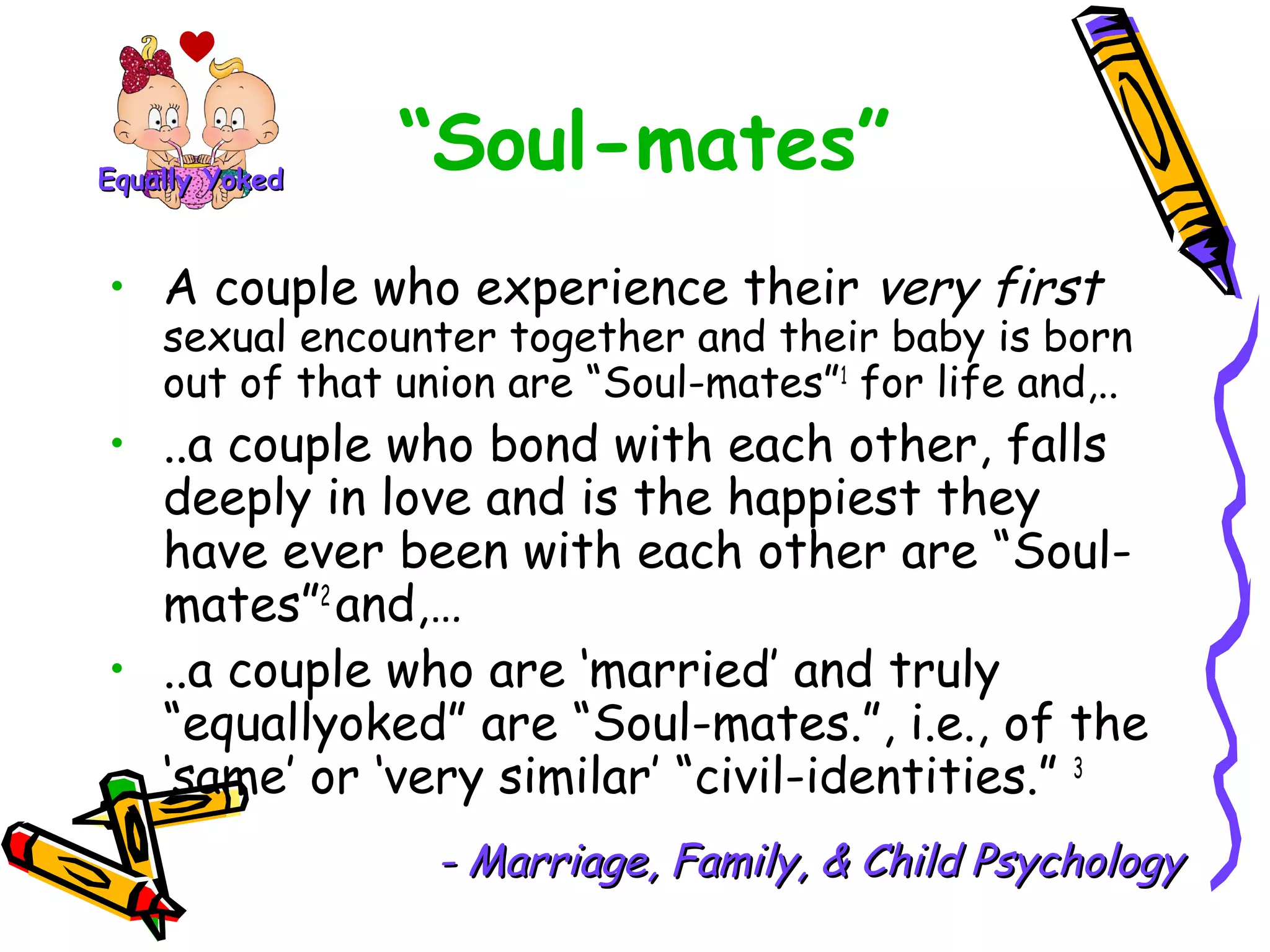 Introduction to the Equally Yoked Coupleship Liberal Arts & Humanit…