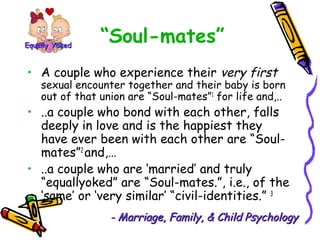 Introduction Couples Introduction to the Equally Yoked Coupleship - Liberal Arts ...