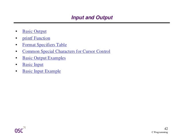 function c string argument of C Learning the Language