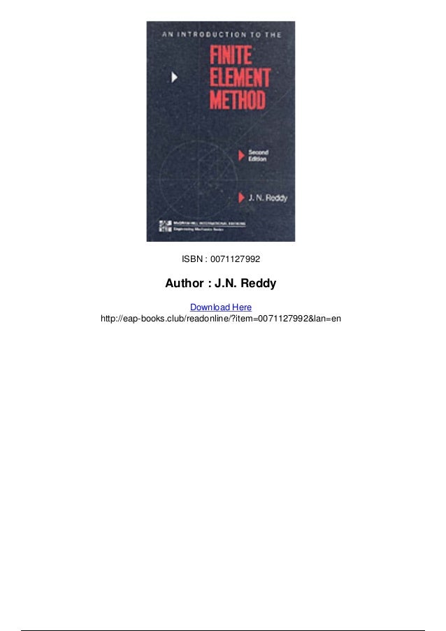 an introduction to finite element method reddy pdf to jpg an introduction to finite element method reddy pdf to jpg