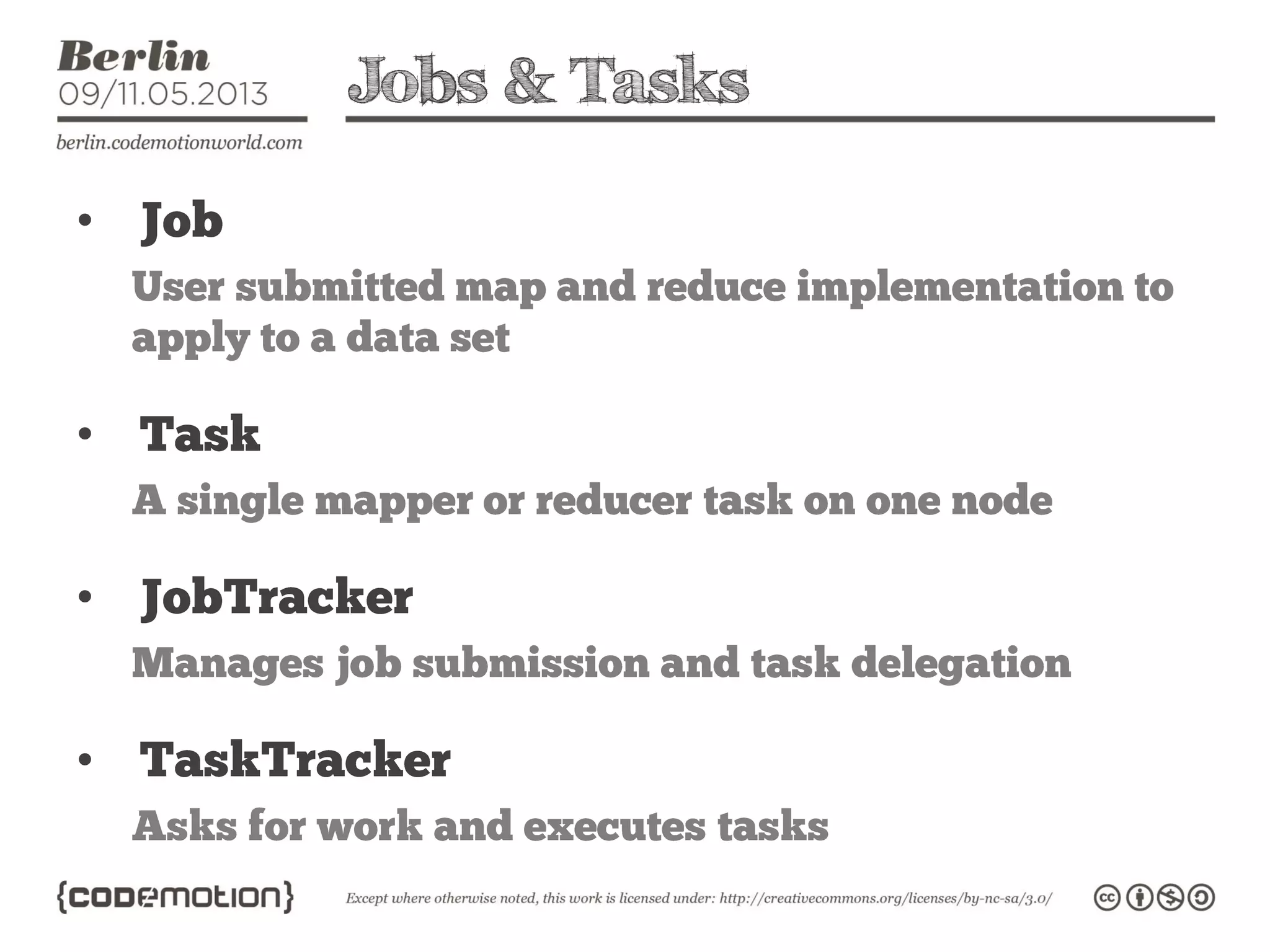 Jobs & Tasks
•
•
•
•
 