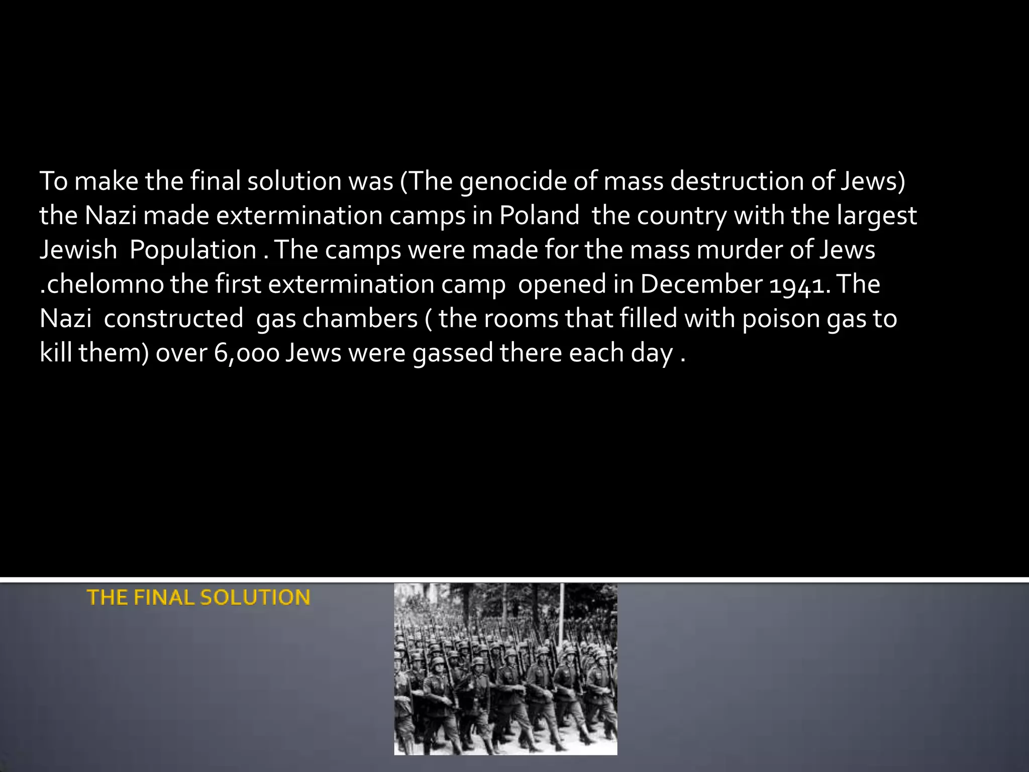 Introduction to the holocaust ppt