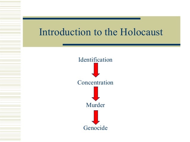 Good introduction essay holocaust