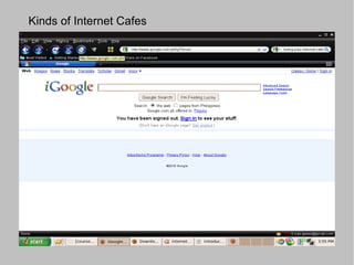 The bulk of their service back then was gaming and typing services for students. 
