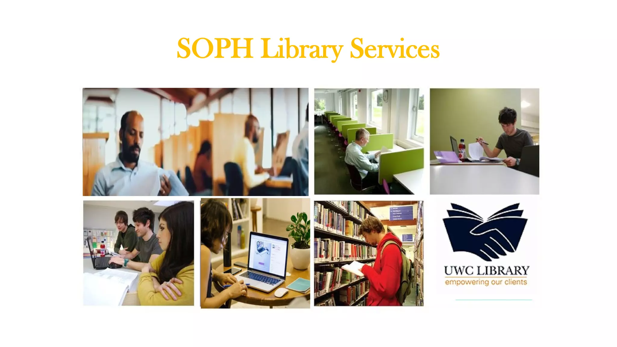 SOPH Library Services
 