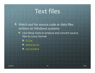 Introduction to the linux command line.pdf