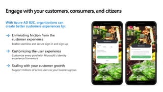 Engage with your customers, consumers, and citizens
 