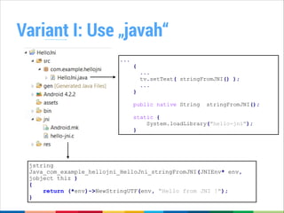 Introduction to the Android NDK | PDF