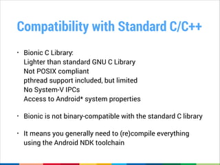 Introduction to the Android NDK | PDF