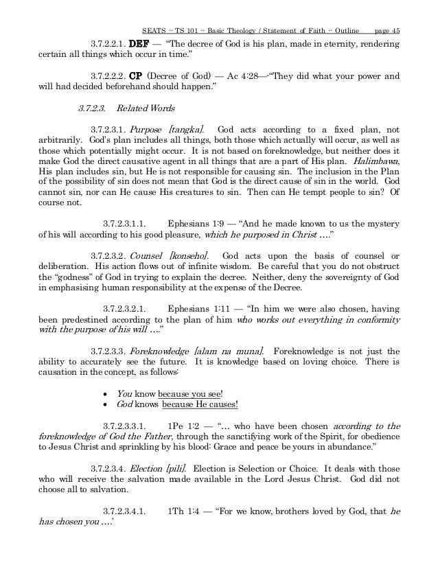 Introduction to theology may tagalog