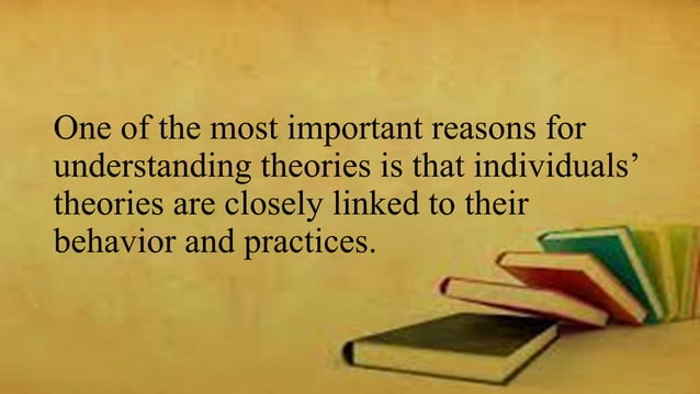 Introduction to Theories and Models | PPTX