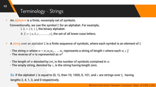 TOC 1 | Introduction to Theory of Computation | PPT