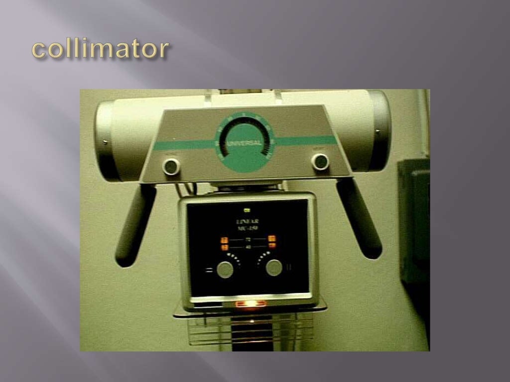 Introduction to the parts of x ray machine