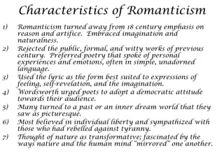 Introductiontothe Romanticageofenglishliterature