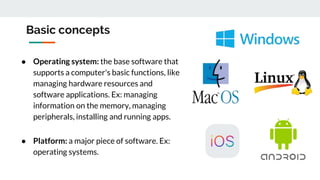 Introduction to the Software Development world | PPTX