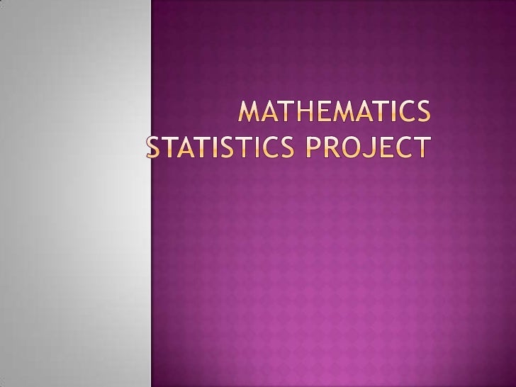 Introduction To The Statistics Project