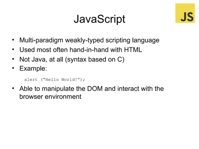 Introduction to the Web API | PPT | Web Design and HTML | Internet