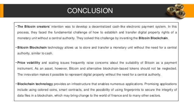 summary bitcoin