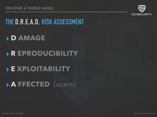 Introduction to Threat Modelling in cyber security | PDF