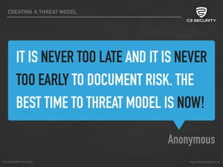 Introduction to Threat Modelling in cyber security | PDF