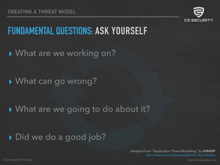Introduction to Threat Modelling in cyber security | PDF