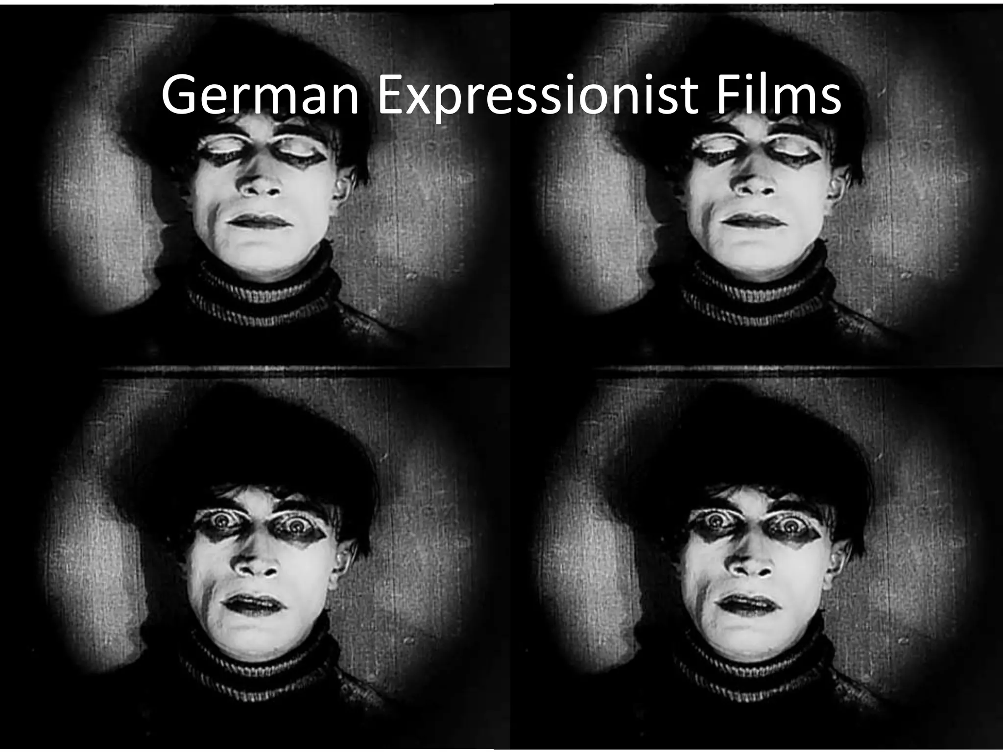 German Expressionist Films
 