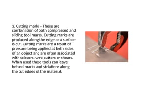 Comprehensive Introduction to Tool Marks and Their Forensic Types | PPTX