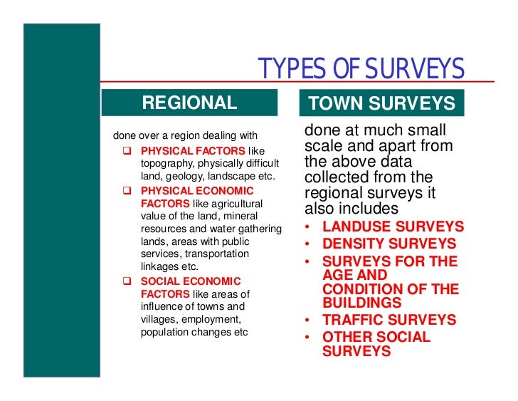 planning survey