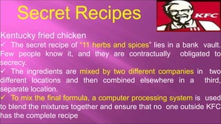 codédex | 04. secret recipe Images High Quality Grahic Introduction to trade secret | PPTX