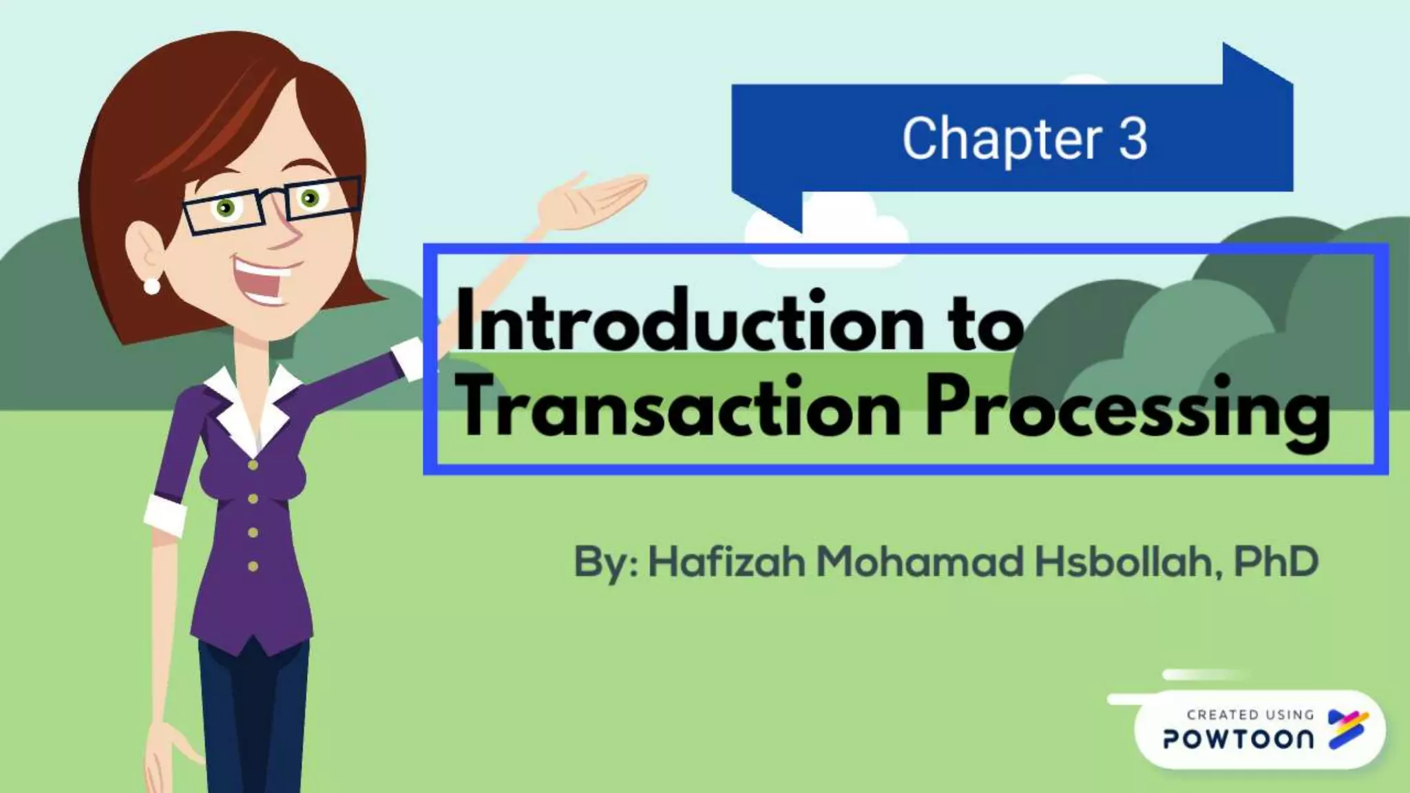 Introduction to transaction processing