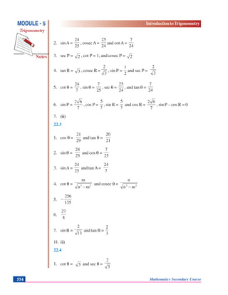 Introduction to trigonometry | PDF