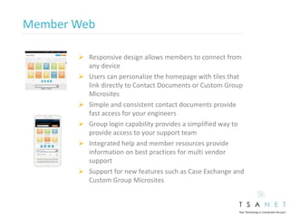 TSANet - The Multi Vendor Support Community | PPTX