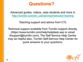 Introduction to turnitin | PPTX
