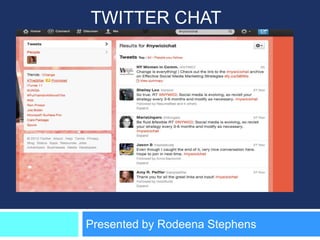 Introduction to twitter | PPTX
