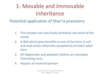 will registration under UAE inheritance law