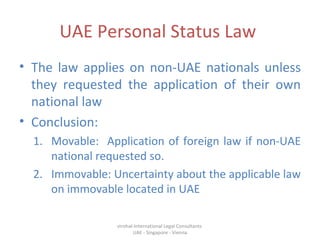 Inheritance Law in the UAE