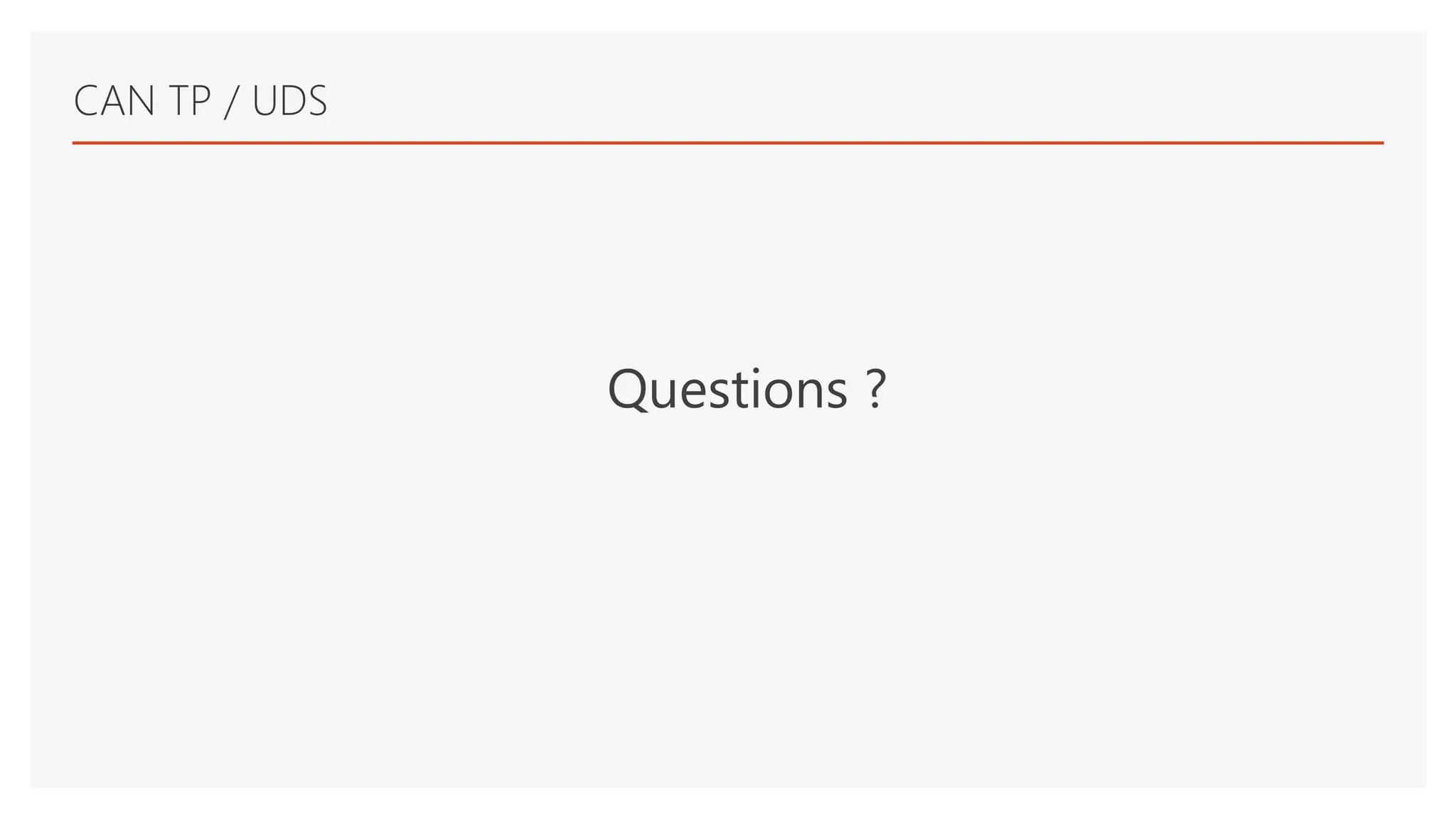 Introduction to UDS over CAN | UDS Service | PPTX