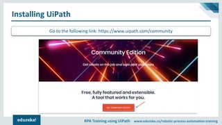 Introduction To UiPath | RPA Tutorial For Beginners | RPA Training ...