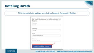 Introduction To UiPath | RPA Tutorial For Beginners | RPA Training ...