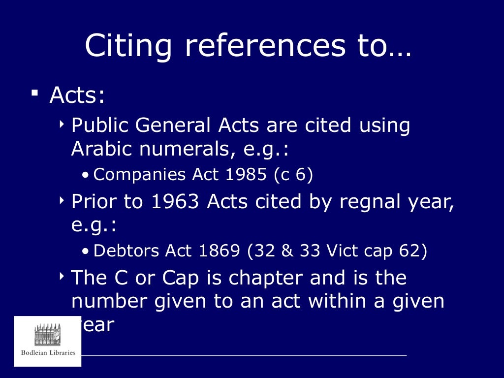 Introduction to uk legislation