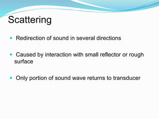 Introduction to ultarsound machine and physics