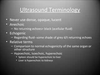 Introduction to ultrasound | PPT