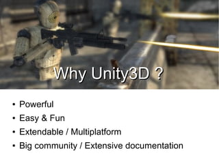 Introduction to unity3d | PPT