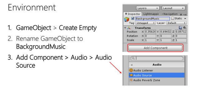 Introduction to Unity3D and Building your First Game | PPT