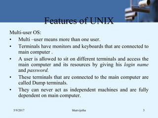Introduction to unix | PPT