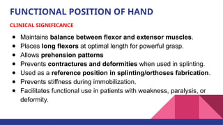 Extensor Pattern Positioning Seating INTRODUCTION TO UPPER EXTREMITY ORTHOTICS.pptx
