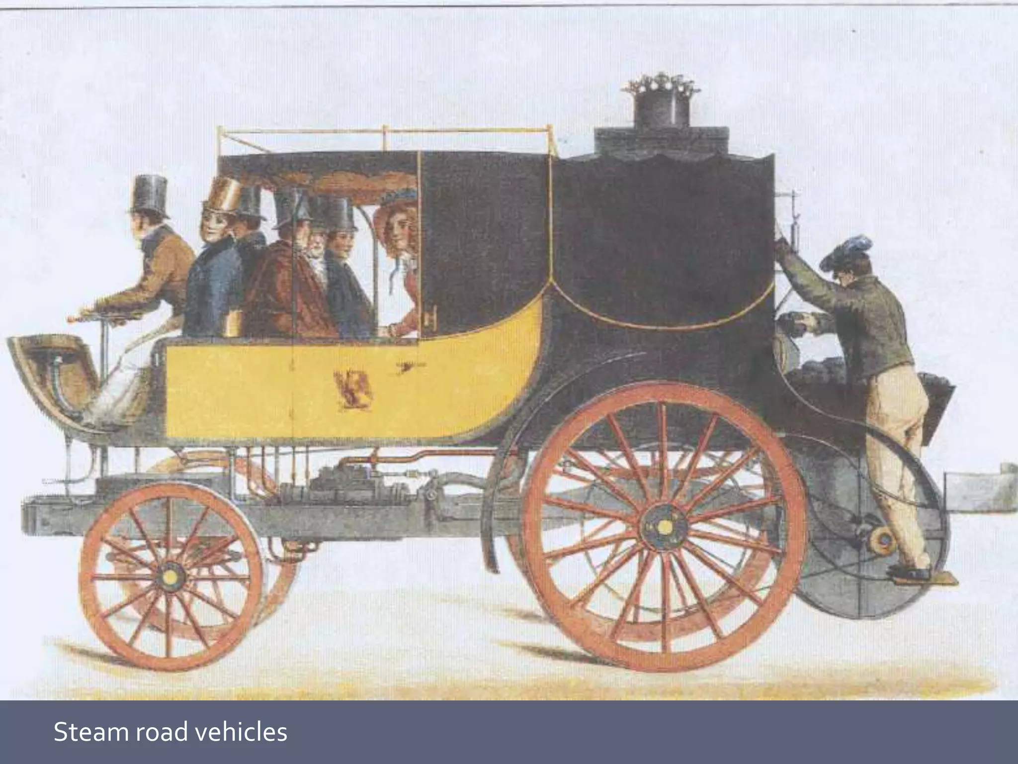 Steam road vehicles
 