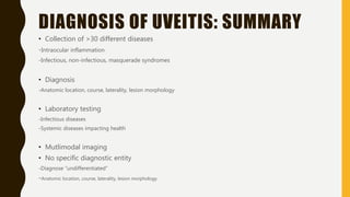 Uveitis Lab Testing INTRODUCTION TO UVEITIS by Dr. Iddi.pptx